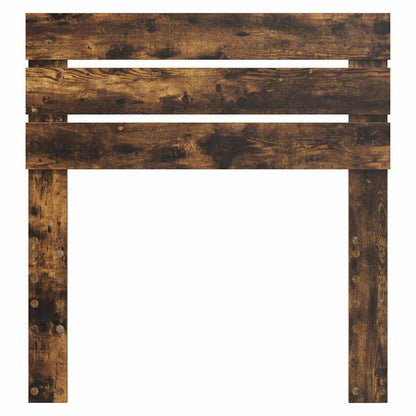 Hoofdbord met hoofdeinde Gerookt eiken 80 cm Bewerkt hout