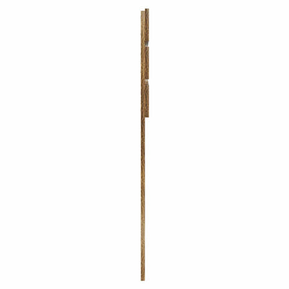 Hoofdbord met hoofdeinde Gerookt eiken 80 cm Bewerkt hout