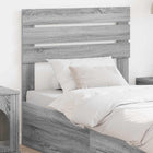 Headboard Grey Sonoma 80 cm Engineered wood