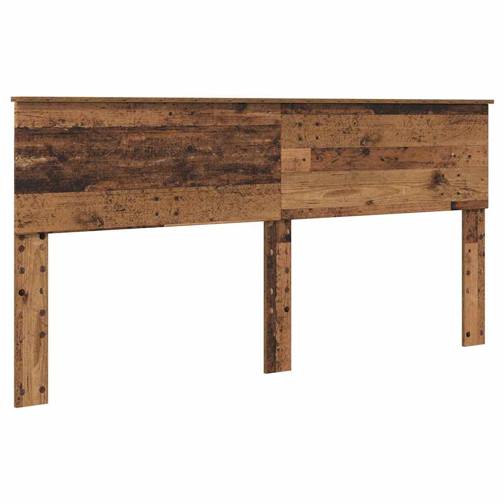 Hoofdbord met hoofdeinde Oud Hout 200 cm Bewerkt hout