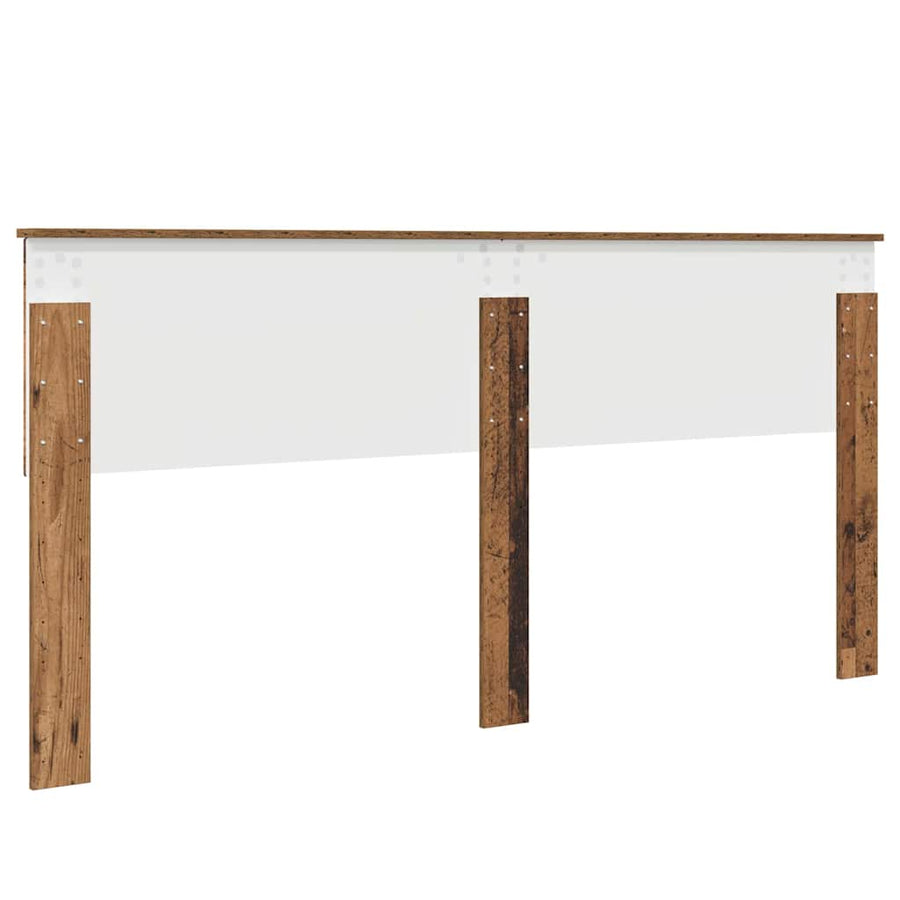 Hoofdbord met hoofdeinde Oud Hout 200 cm Bewerkt hout