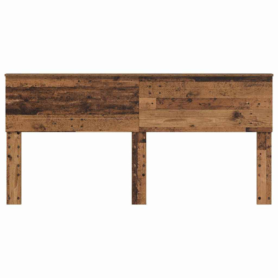Hoofdbord met hoofdeinde Oud Hout 200 cm Bewerkt hout