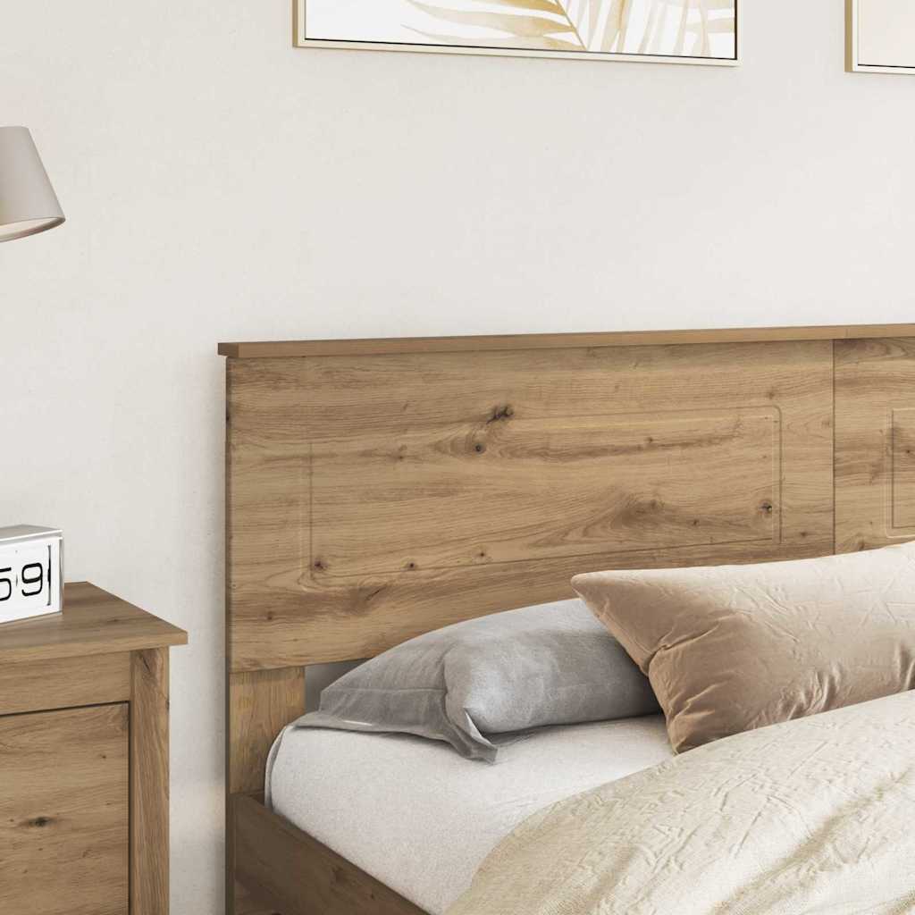 Hoofdbord met hoofdeinde Artisan Eiken 200 cm Bewerkt hout
