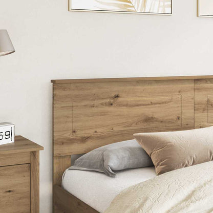 Hoofdbord met hoofdeinde Artisan Eiken 200 cm Bewerkt hout