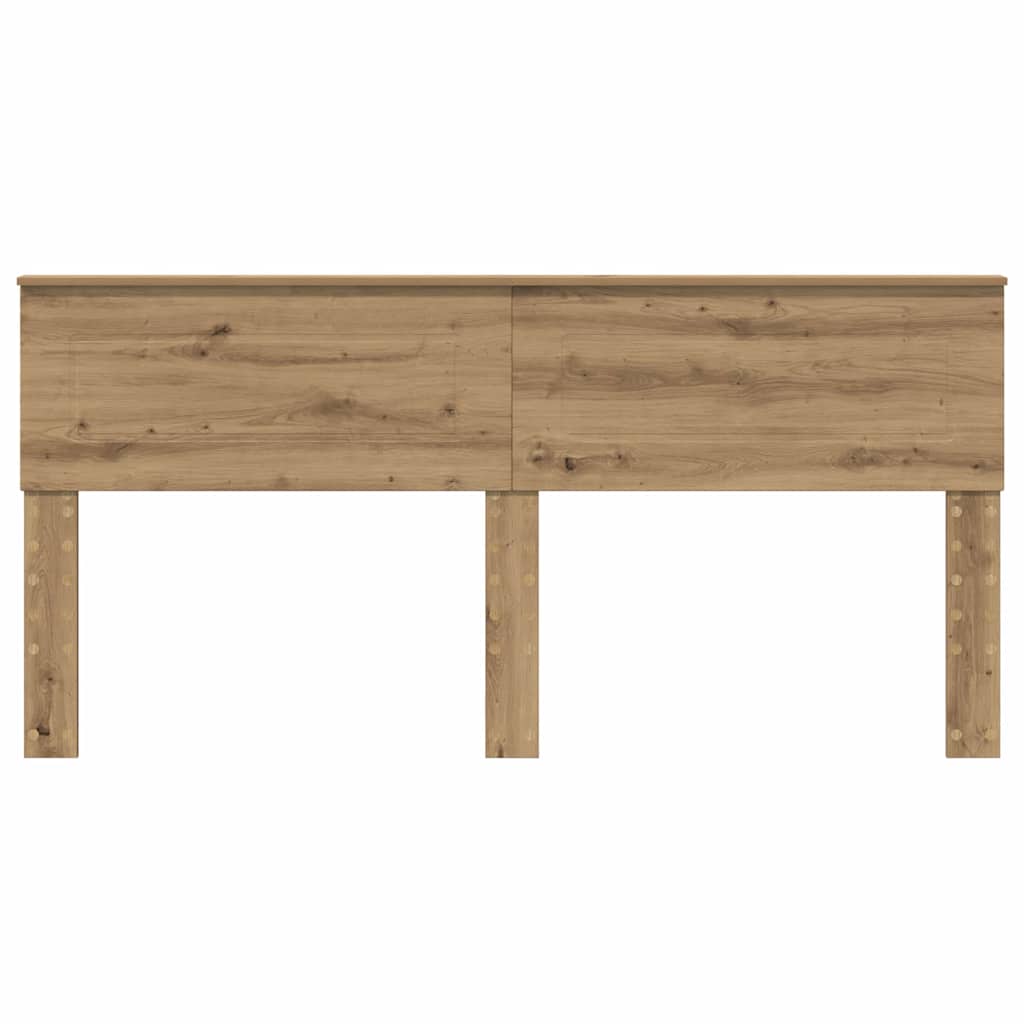Hoofdbord met hoofdeinde Artisan Eiken 200 cm Bewerkt hout