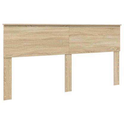 Hoofdbord met hoofdeinde Sonoma Eiken 180 cm Bewerkt hout