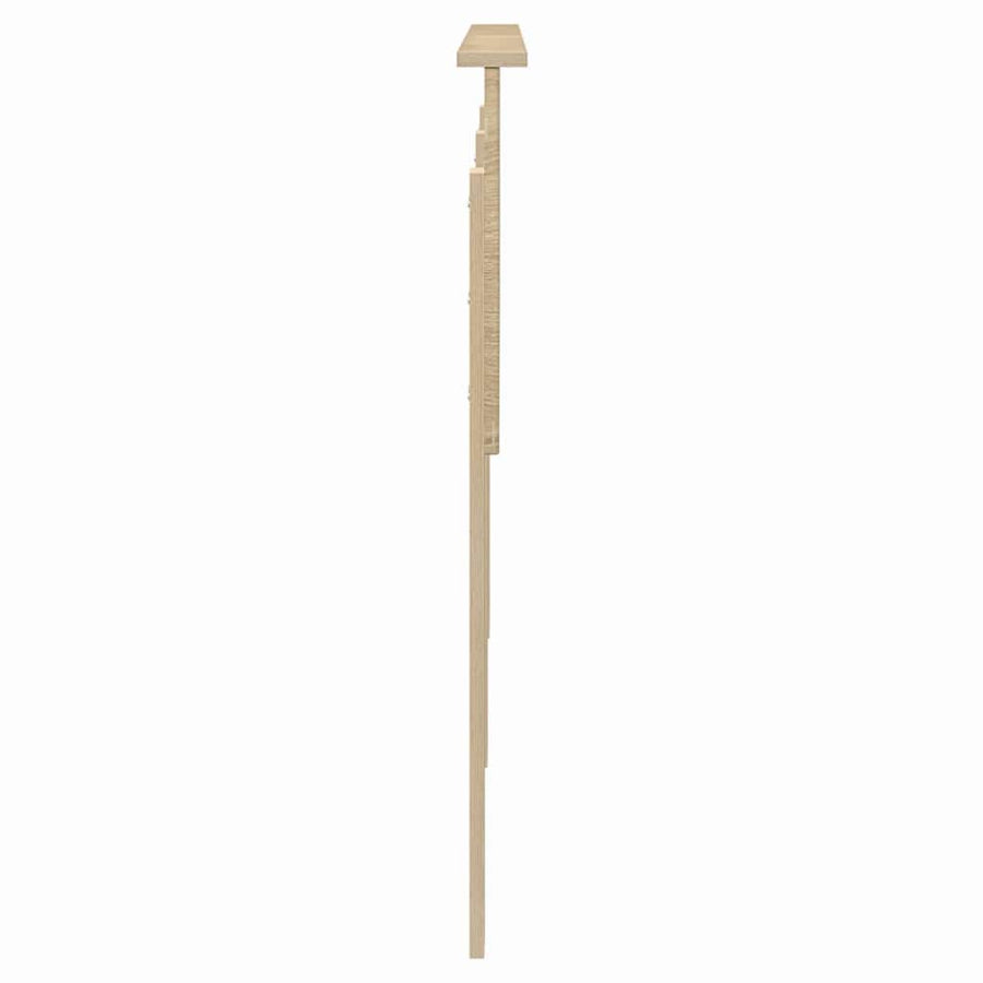 Hoofdbord met hoofdeinde Sonoma Eiken 180 cm Bewerkt hout