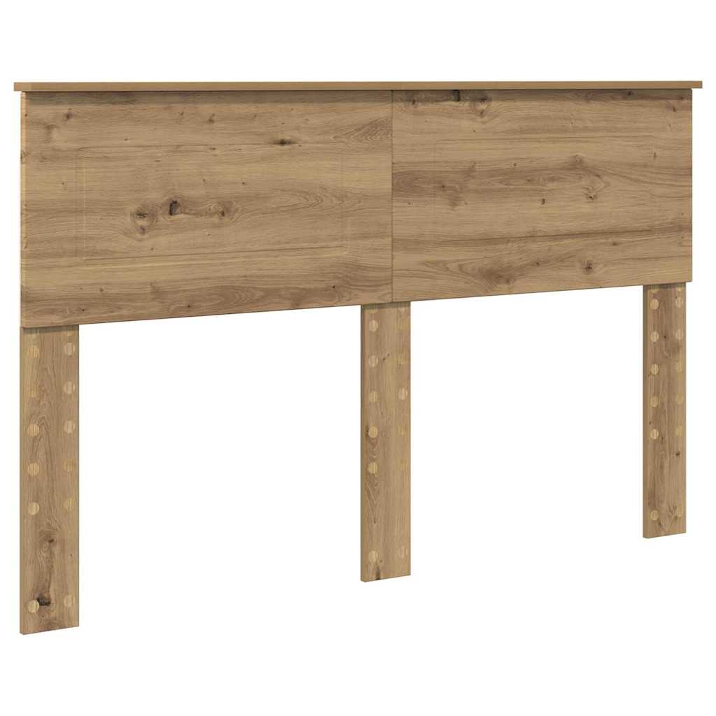 Hoofdbord met hoofdeinde Artisan Eiken 150 cm Bewerkt hout