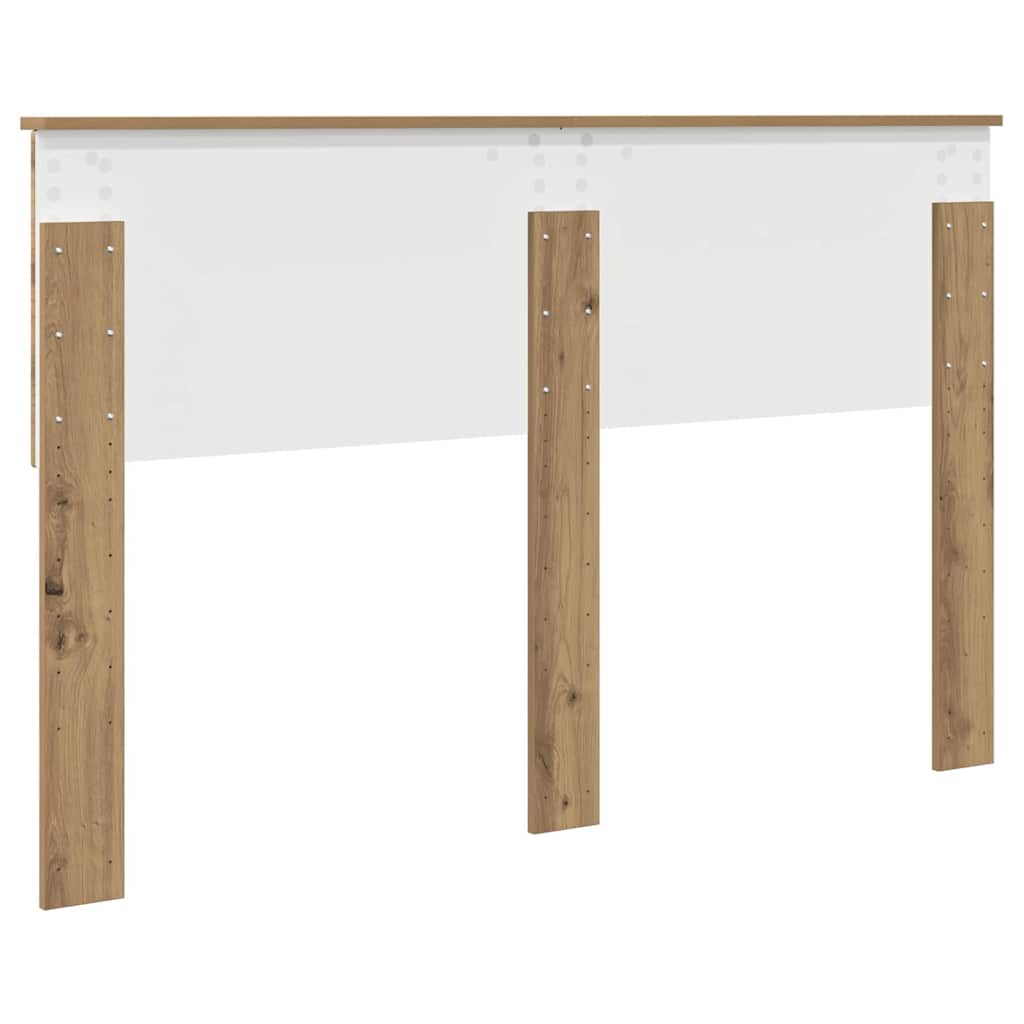 Hoofdbord met hoofdeinde Artisan Eiken 150 cm Bewerkt hout