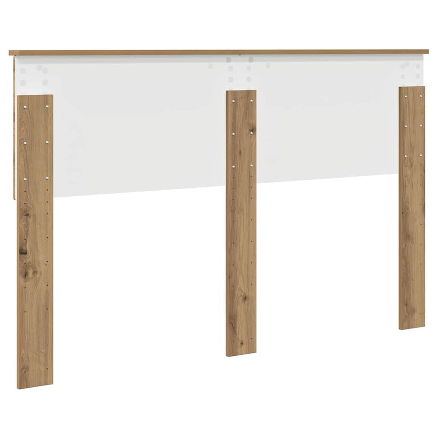Hoofdbord met hoofdeinde Artisan Eiken 150 cm Bewerkt hout
