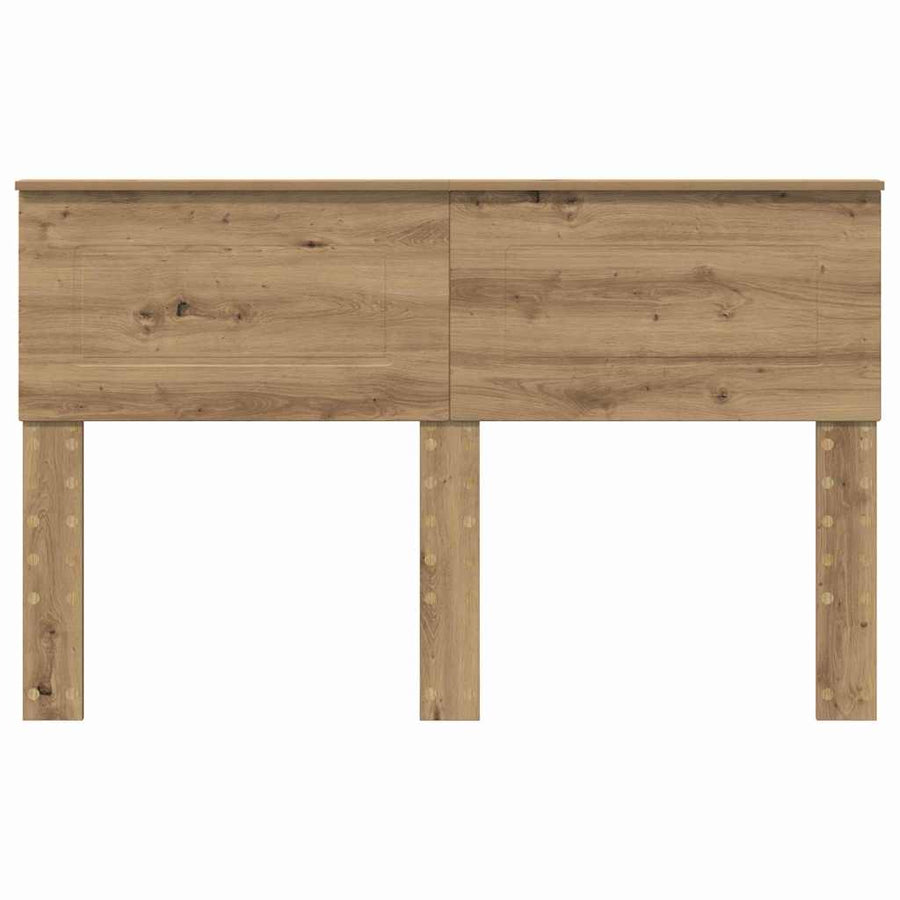 Hoofdbord met hoofdeinde Artisan Eiken 150 cm Bewerkt hout