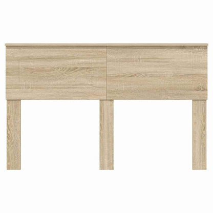 Hoofdbord met hoofdeinde Sonoma Eiken 140 cm Bewerkt hout