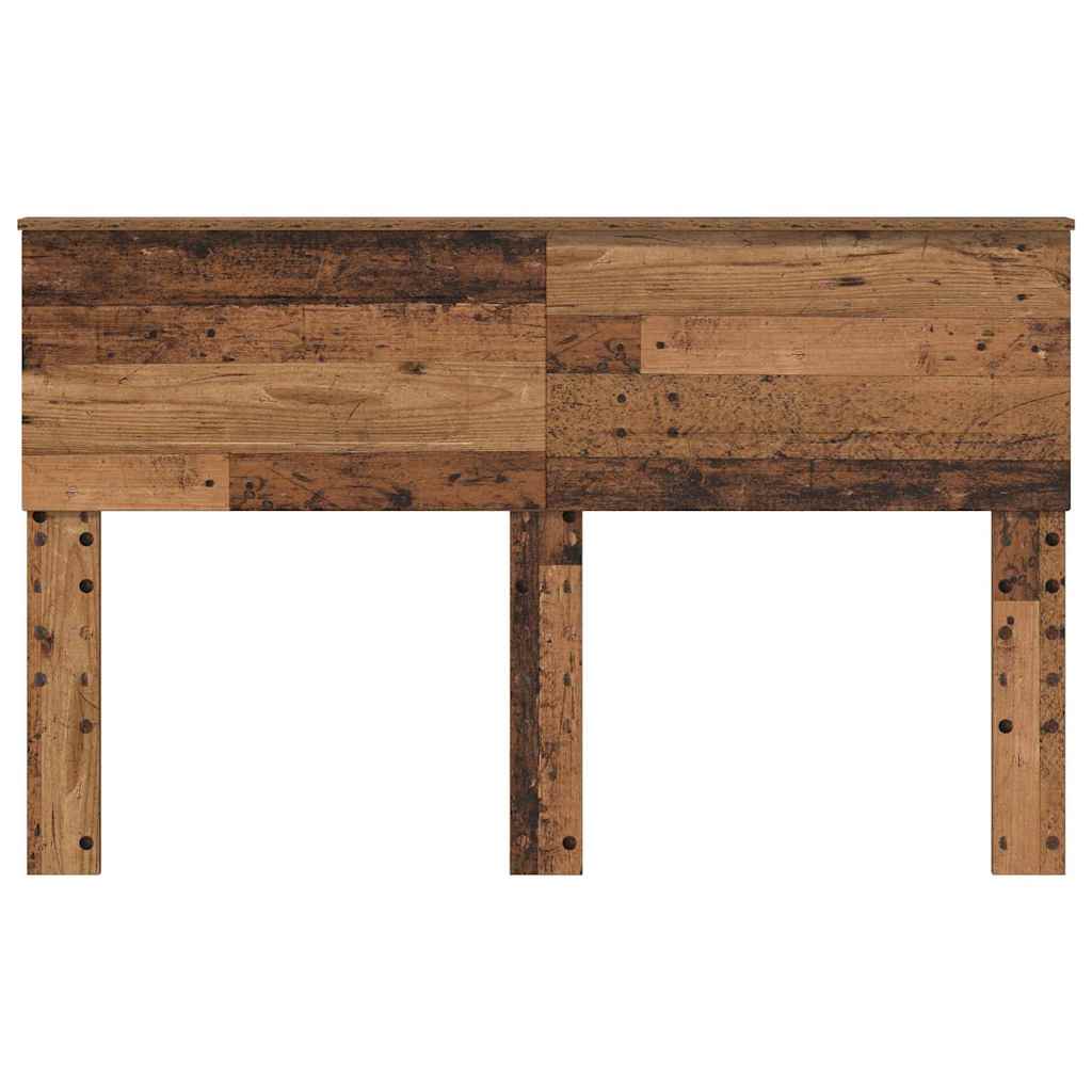 Hoofdbord met hoofdeinde Oud Hout 140 cm Bewerkt hout