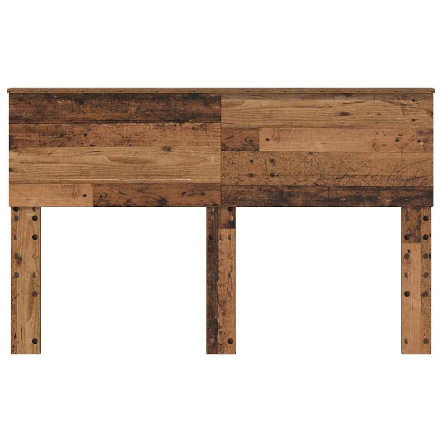 Hoofdbord met hoofdeinde Oud Hout 140 cm Bewerkt hout