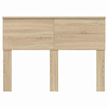 Hoofdbord met hoofdeinde Sonoma Eiken 135 cm Bewerkt hout