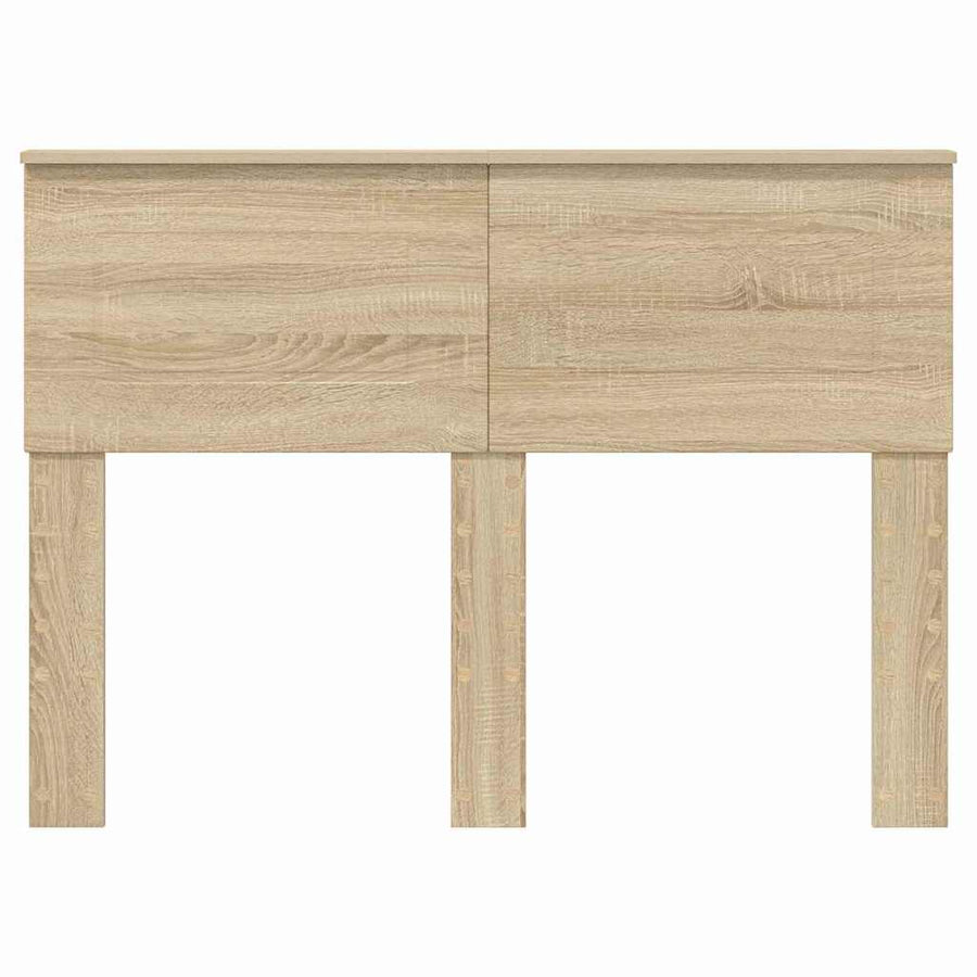 Hoofdbord met hoofdeinde Sonoma Eiken 135 cm Bewerkt hout
