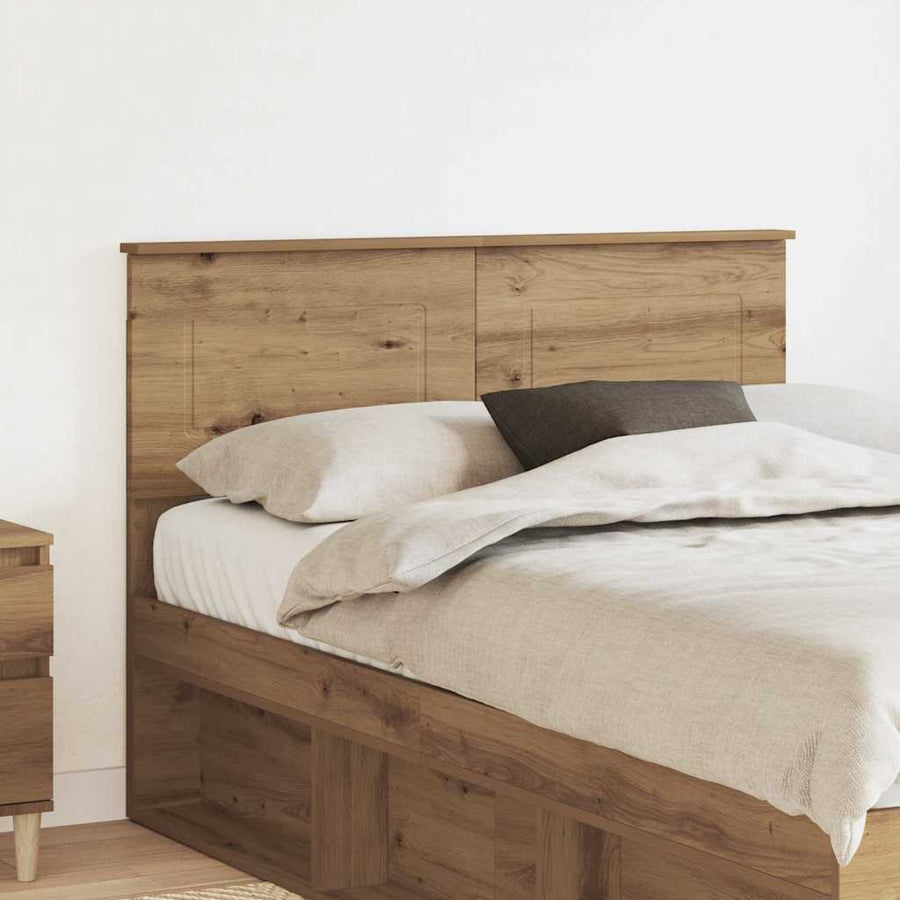 Hoofdbord met hoofdeinde Artisan Eiken 135 cm Bewerkt hout
