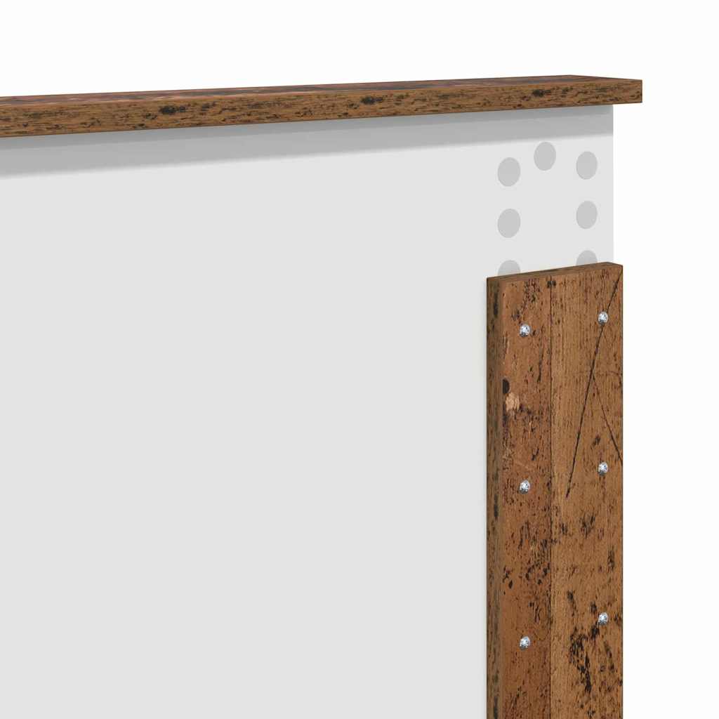 Hoofdbord met hoofdeinde Oud Hout 120 cm Bewerkt hout