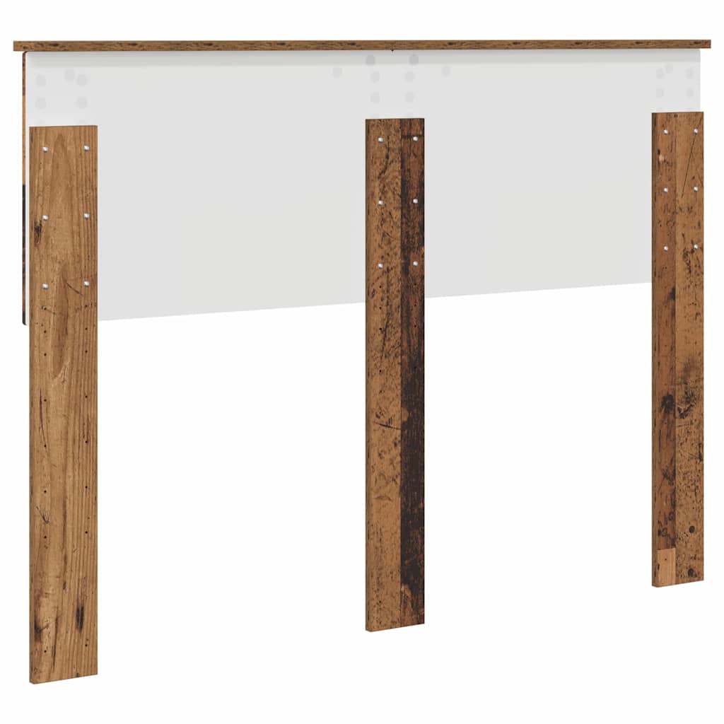 Hoofdbord met hoofdeinde Oud Hout 120 cm Bewerkt hout