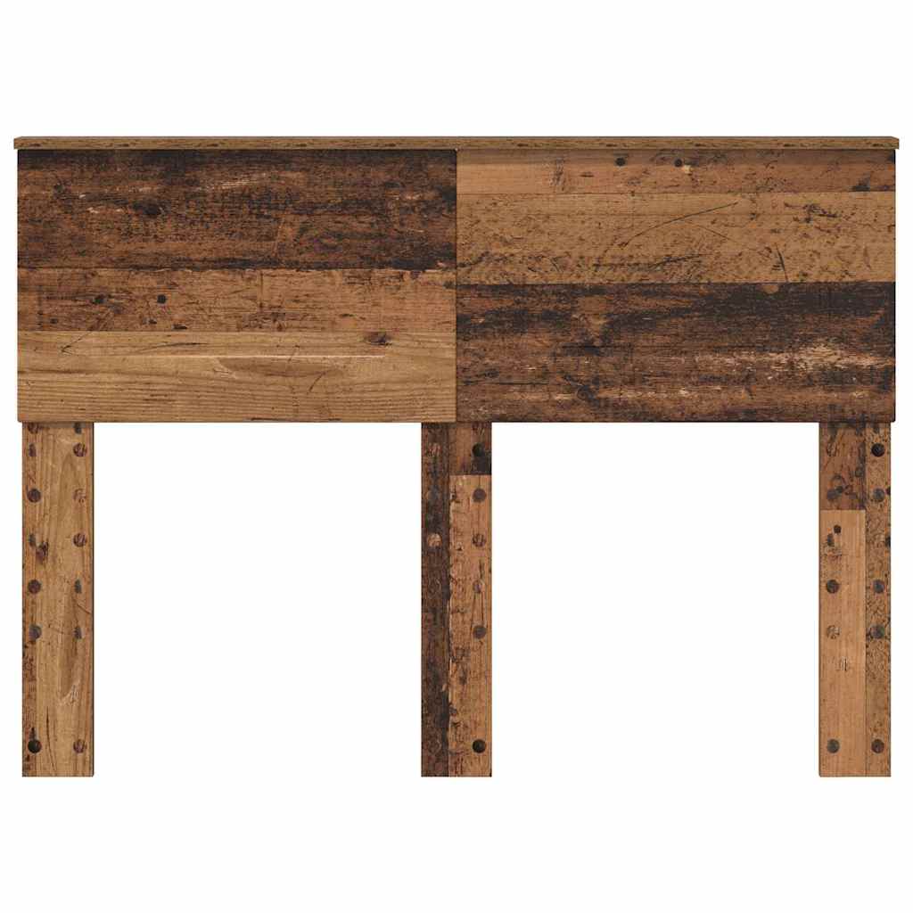 Hoofdbord met hoofdeinde Oud Hout 120 cm Bewerkt hout
