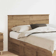 Hoofdbord Artisan Eiken 123x7x100 cm