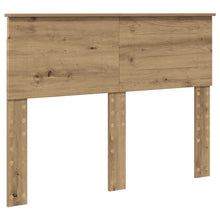 Hoofdbord met hoofdeinde Artisan Eiken 120 cm Bewerkt hout