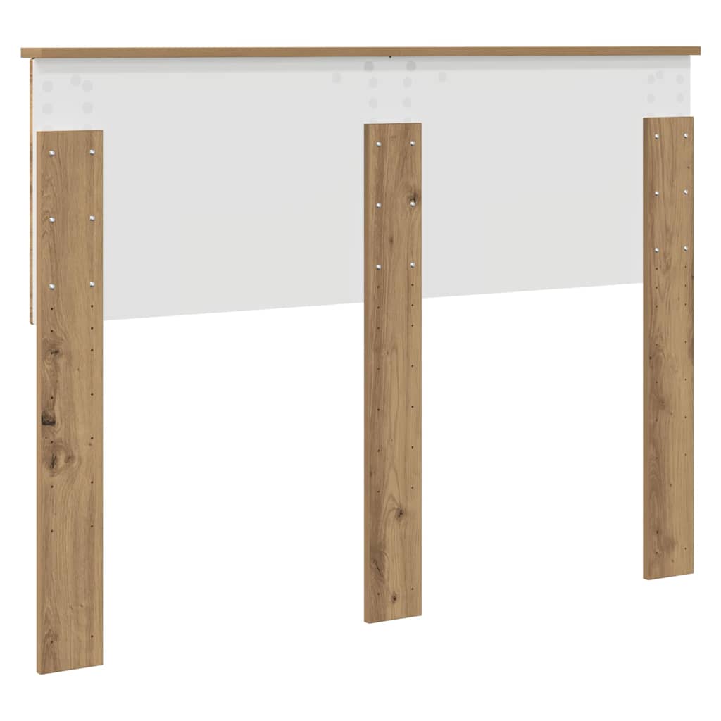 Hoofdbord met hoofdeinde Artisan Eiken 120 cm Bewerkt hout