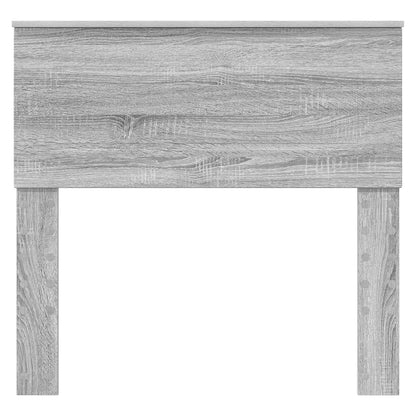 Hoofdbord Grijs Sonoma Bewerkt hout