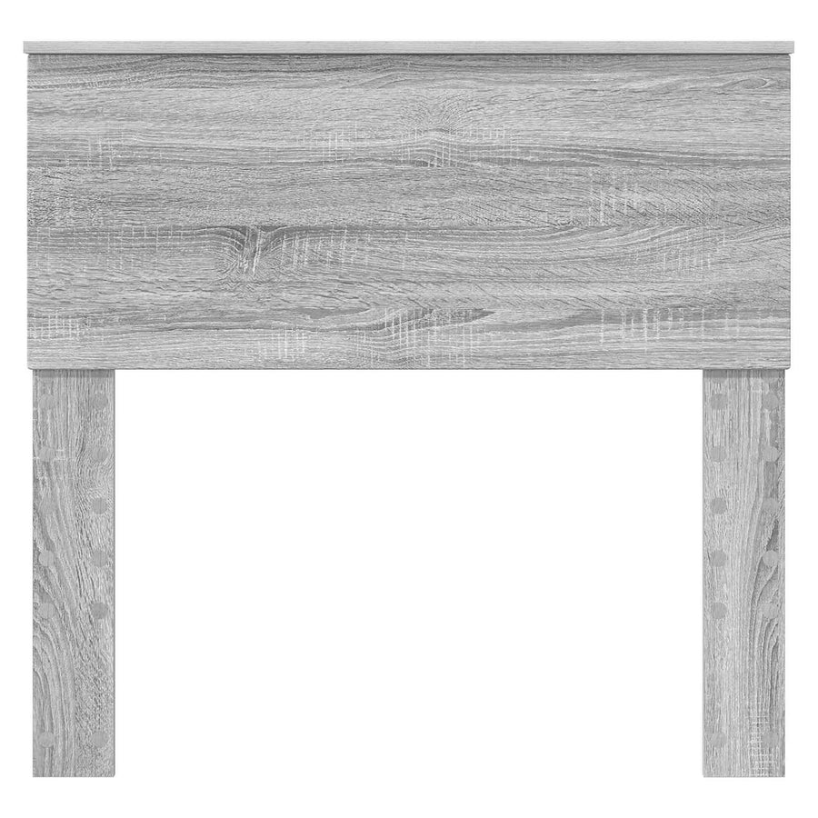 Hoofdbord Grijs Sonoma Bewerkt hout