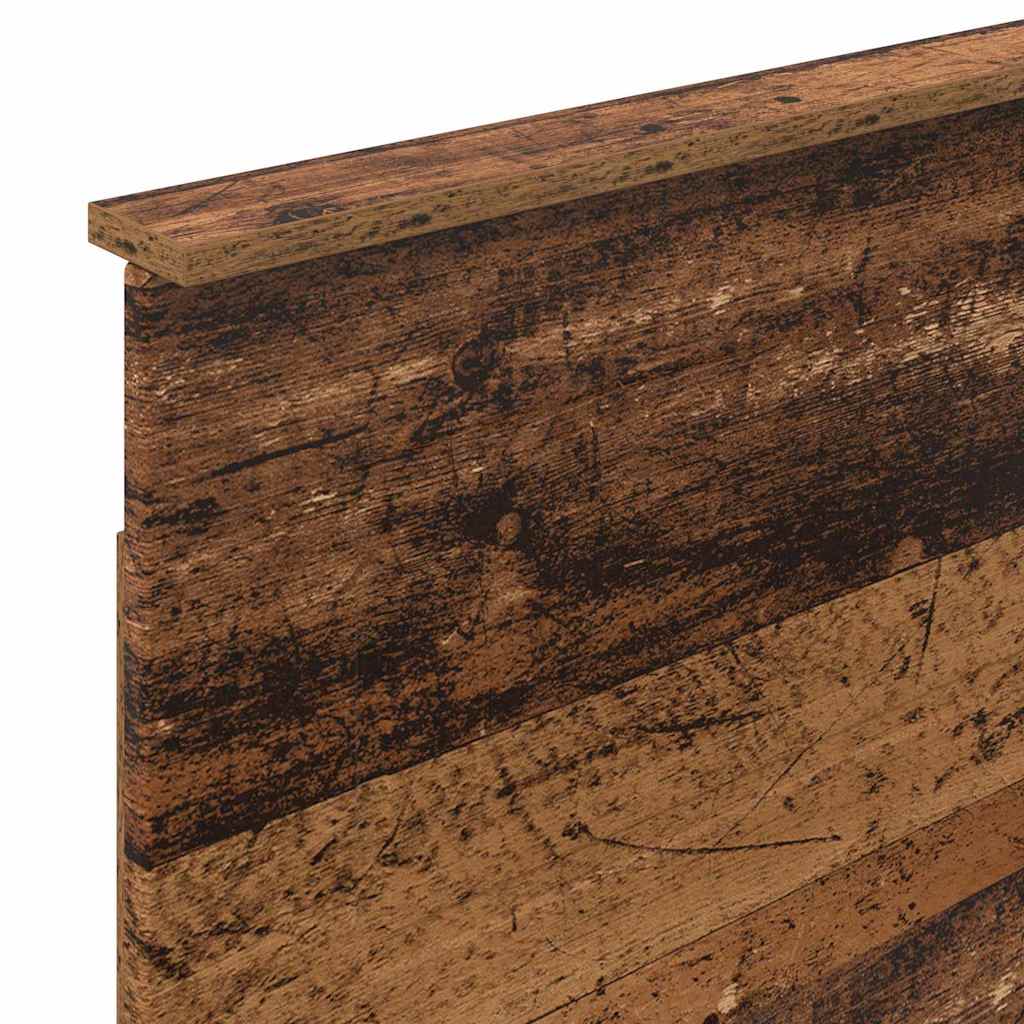 Hoofdbord met hoofdeinde Oud Hout 90 cm Bewerkt hout