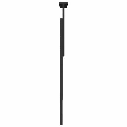 Hoofdbord met hoofdeinde Zwart Eiken 80 cm Bewerkt hout