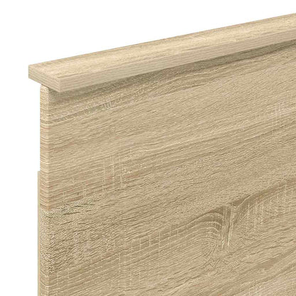 Hoofdbord met hoofdeinde Sonoma Eiken 80 cm Bewerkt hout