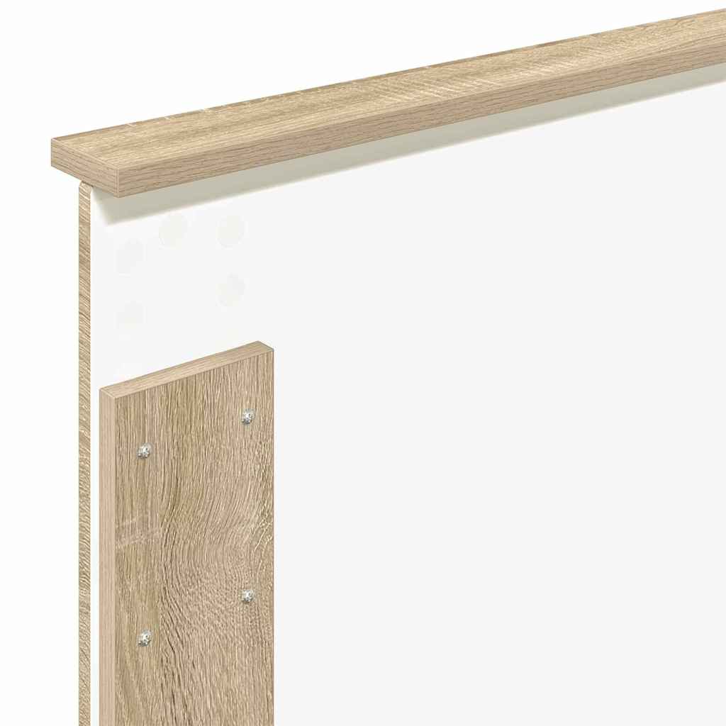 Hoofdbord met hoofdeinde Sonoma Eiken 80 cm Bewerkt hout