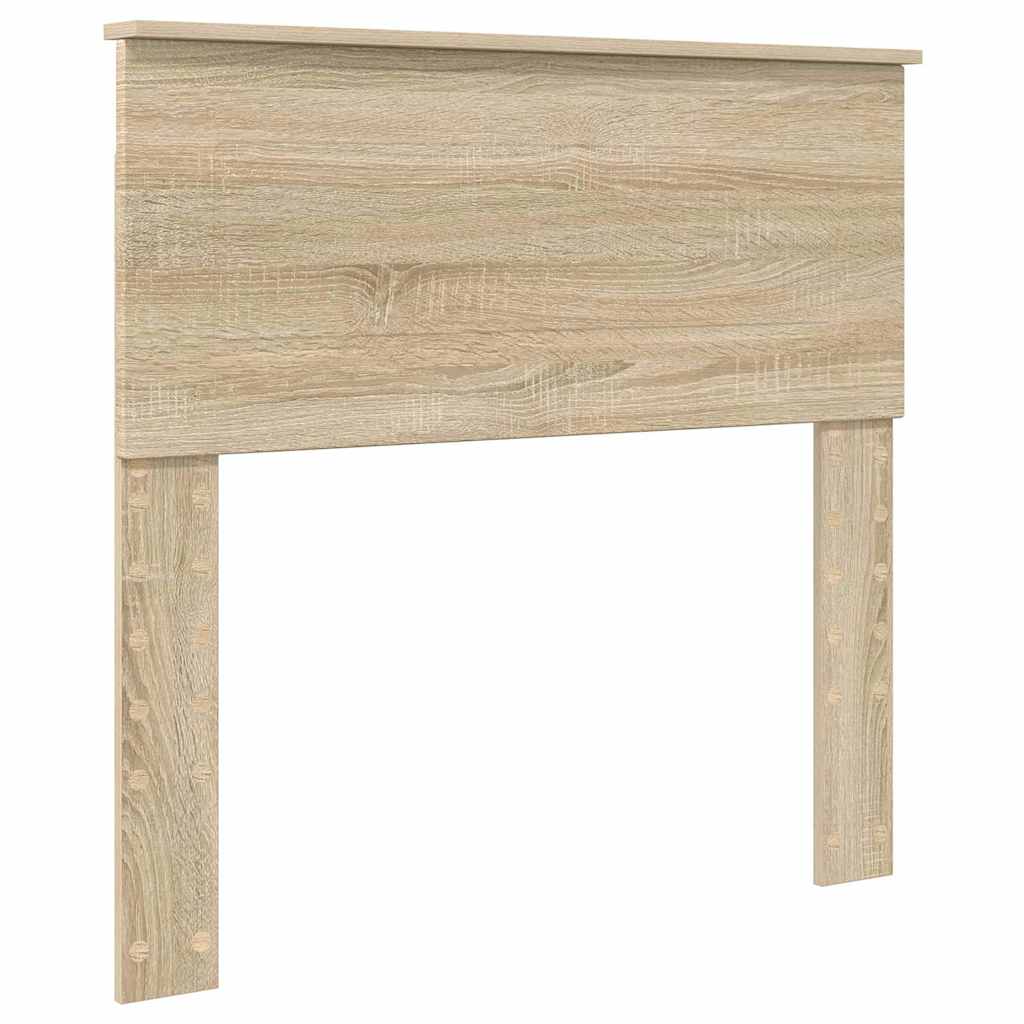 Hoofdbord met hoofdeinde Sonoma Eiken 80 cm Bewerkt hout