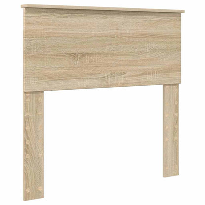 Hoofdbord met hoofdeinde Sonoma Eiken 80 cm Bewerkt hout