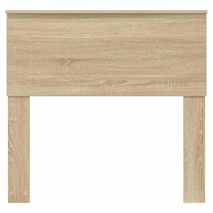 Hoofdbord met hoofdeinde Sonoma Eiken 80 cm Bewerkt hout