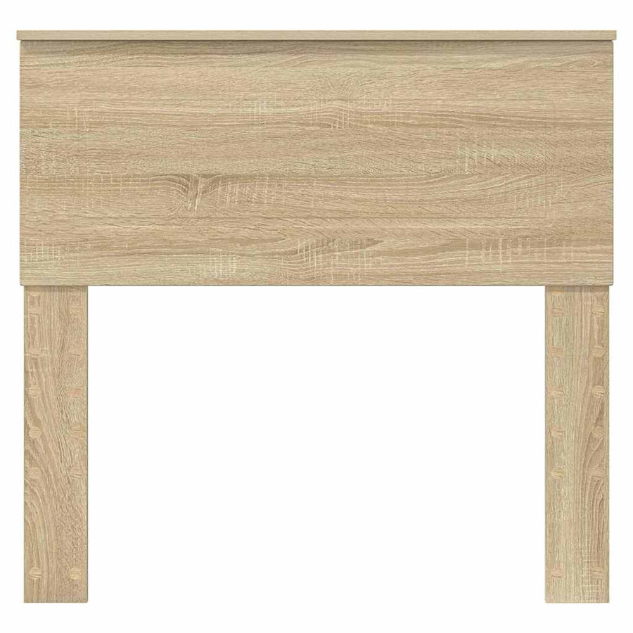 Hoofdbord met hoofdeinde Sonoma Eiken 80 cm Bewerkt hout