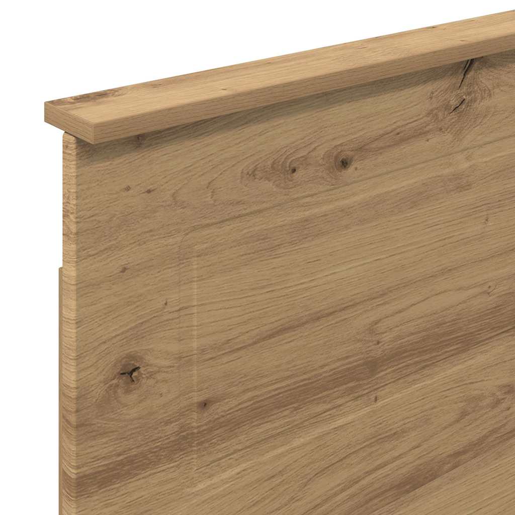 Hoofdbord met hoofdeinde Artisan Eiken 80 cm Bewerkt hout