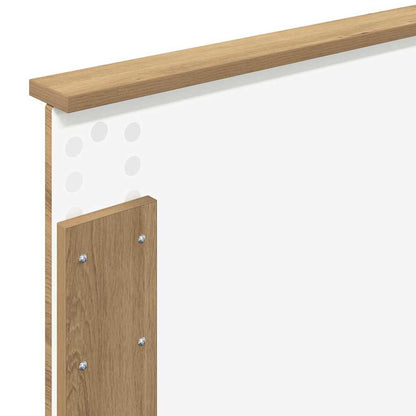 Hoofdbord met hoofdeinde Artisan Eiken 80 cm Bewerkt hout