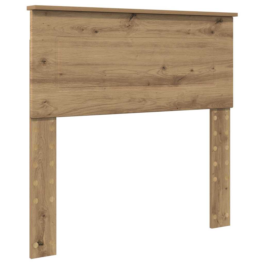Hoofdbord met hoofdeinde Artisan Eiken 80 cm Bewerkt hout