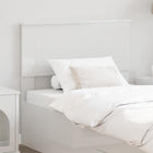 Headboard Gloss White 75 cm Engineered Wood