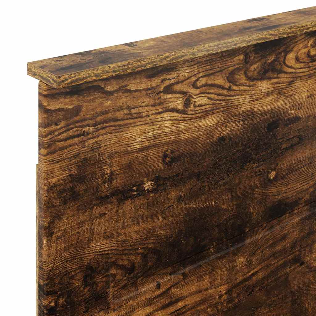 Hoofdbord met hoofdeinde Gerookt eiken 75 cm Bewerkt hout