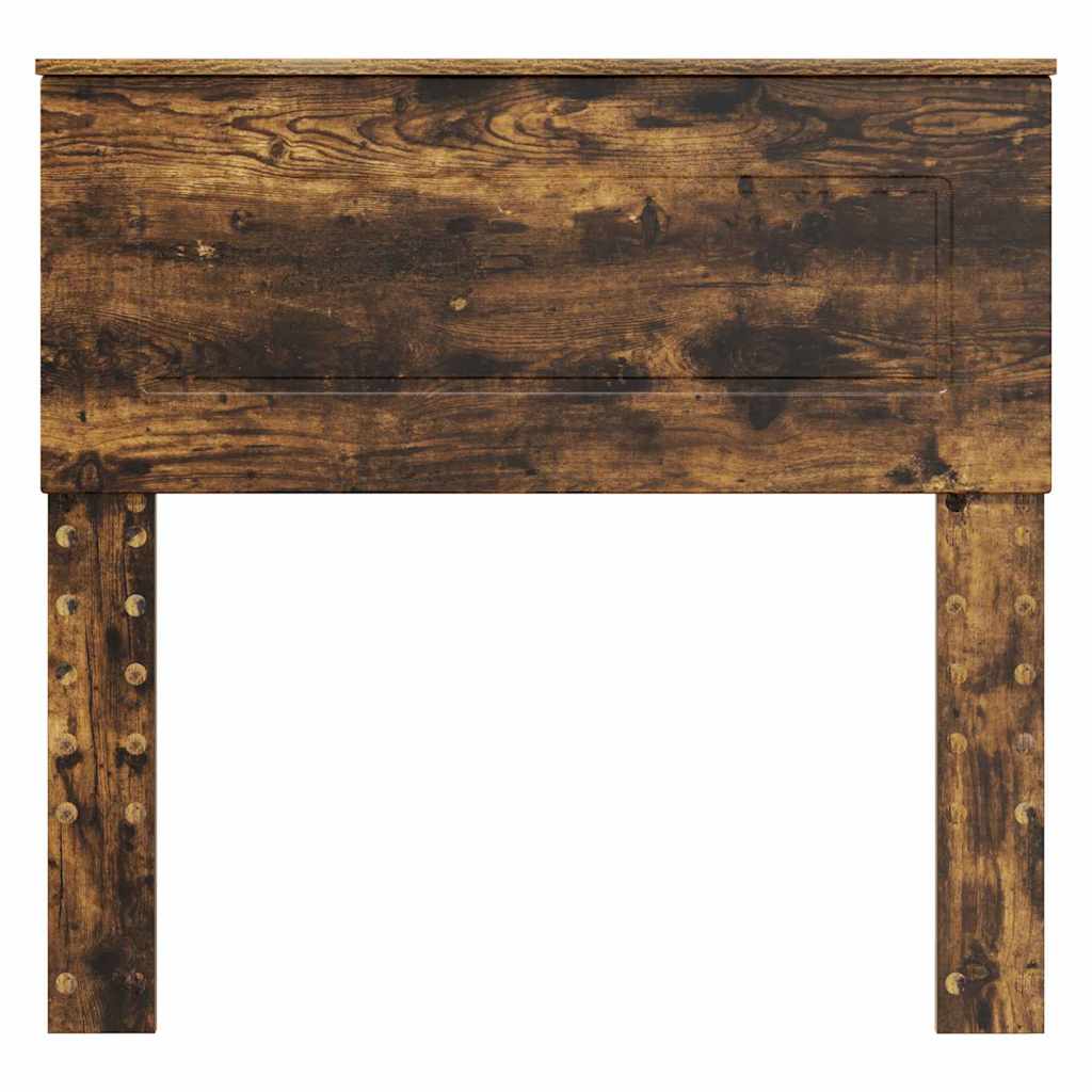 Hoofdbord met hoofdeinde Gerookt eiken 75 cm Bewerkt hout