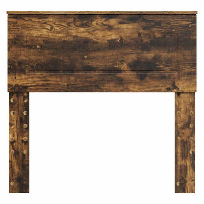 Hoofdbord met hoofdeinde Gerookt eiken 75 cm Bewerkt hout
