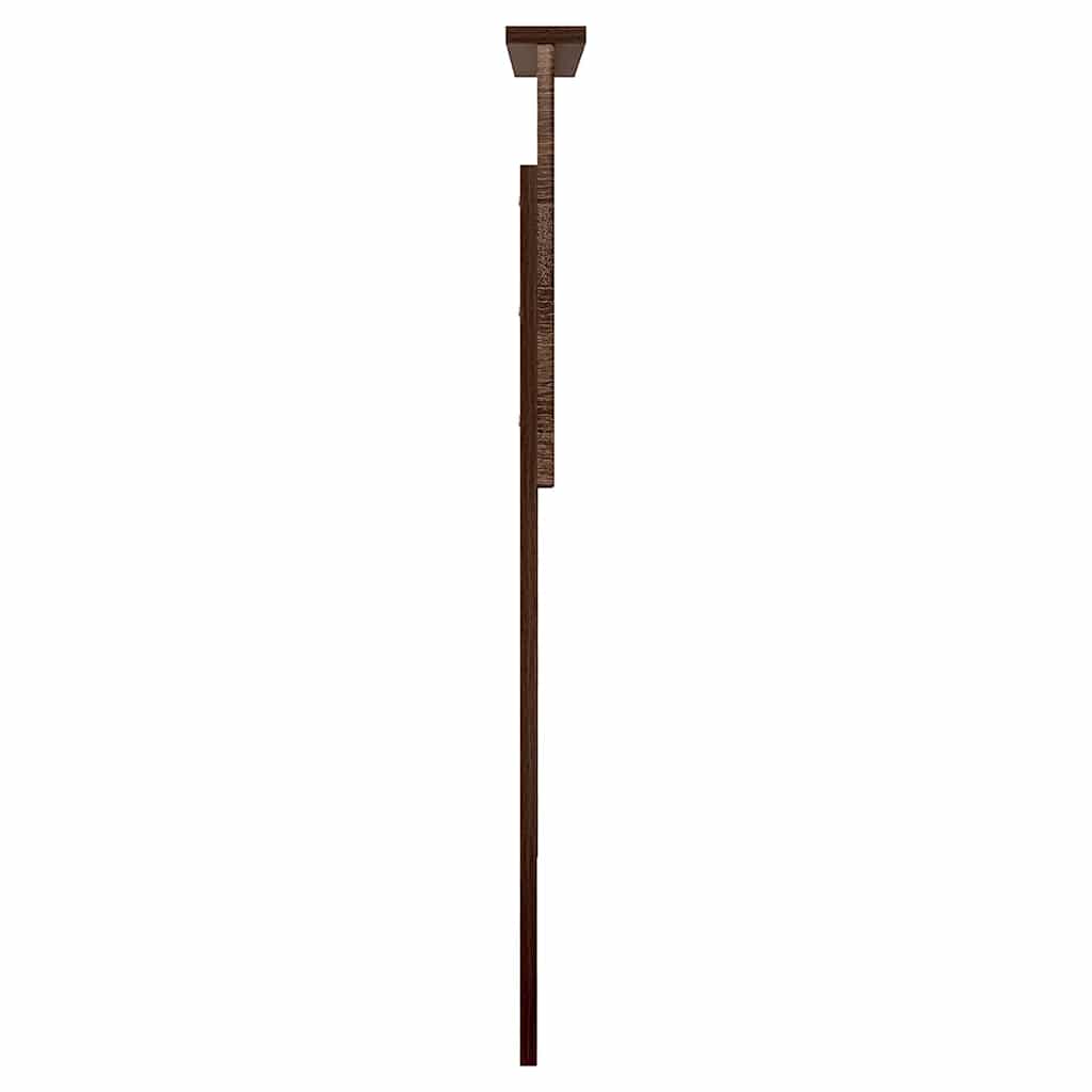 Hoofdbord met hoofdeinde Bruin Eiken 75 cm Bewerkt hout