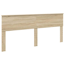 Hoofdbord met hoofdeinde Sonoma Eiken 200 cm Bewerkt hout