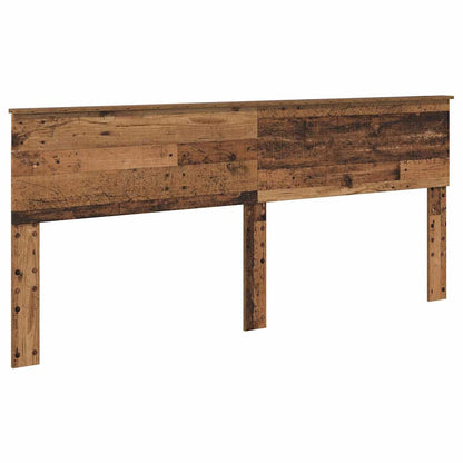 Hoofdbord met hoofdeinde Oud Hout 200 cm Bewerkt hout