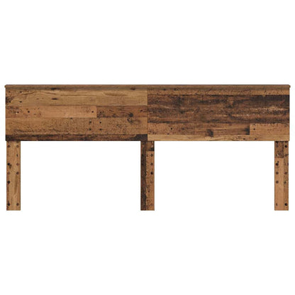 Hoofdbord met hoofdeinde Oud Hout 200 cm Bewerkt hout