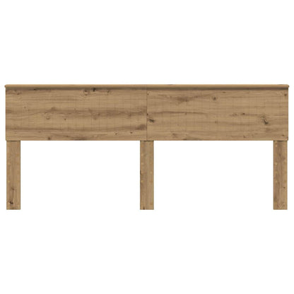 Hoofdbord met hoofdeinde Artisan Eiken 200 cm Bewerkt hout