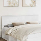 Headboard Glossy White 180 cm Engineered wood
